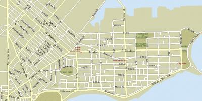 خريطة الشارع بوسطن