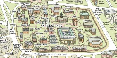 خريطة من جامعة هارفارد